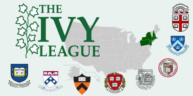 The 12 Ivy League Schools and Their Ranking