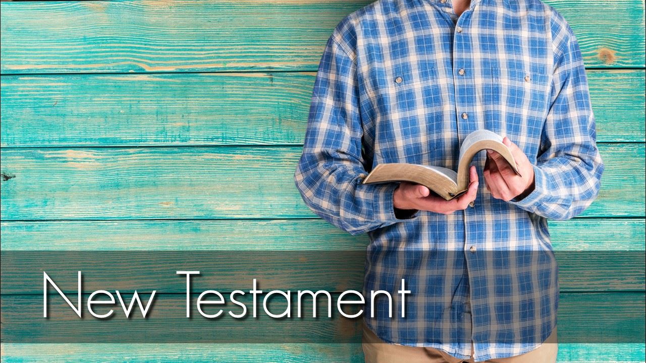 Bible Study New Testament Lessons